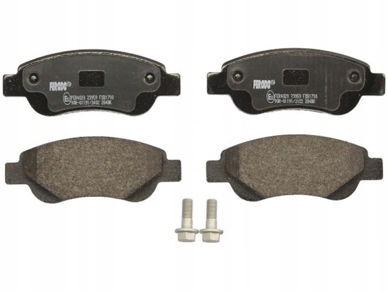 Купить Тормозные колодки тормозные перед fdb1790 ferodo citroen