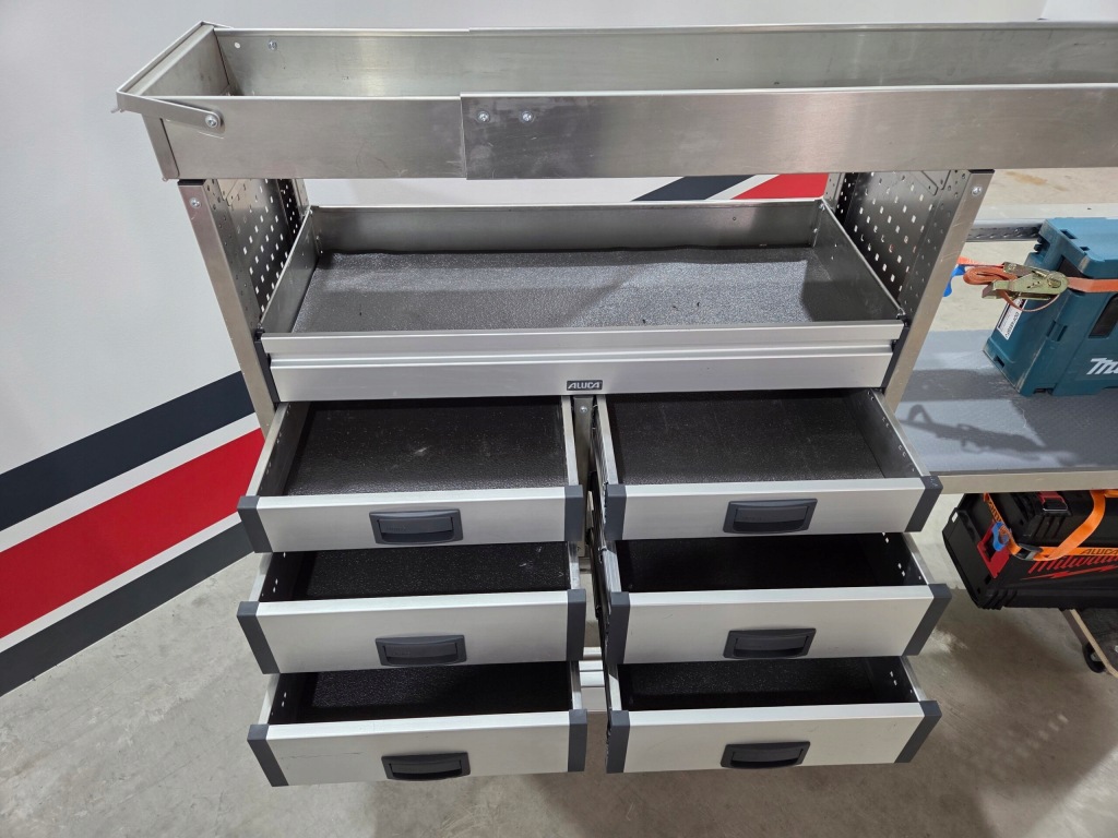 Regały к автобус szafki полка обшивка сервисная warsztat набор aluca Недорого