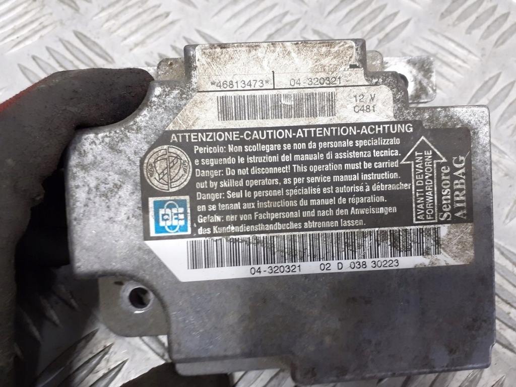 фото №4, Модуль датчик подушка безпеки alfa romeo 147 46813473