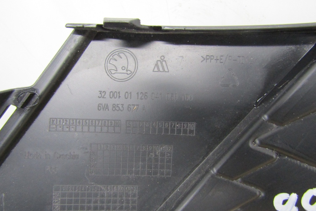 фото №9, Решётка бампера перед средняя skoda fabia 4 iv monte carlo 21- 6va853677a