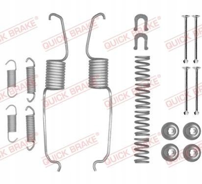 фото №1, Quick brake набор монтажный тормоза колодка