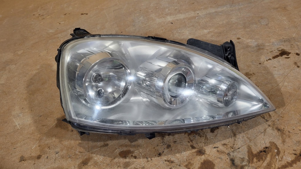 фото №1, Лампа правий перед лінза corsa c lift europa