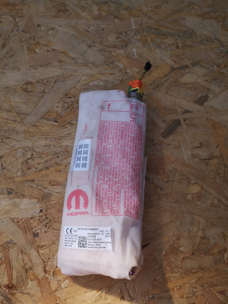 фото №1, Jeep compass ii lift подушка сиденье левая 52159951