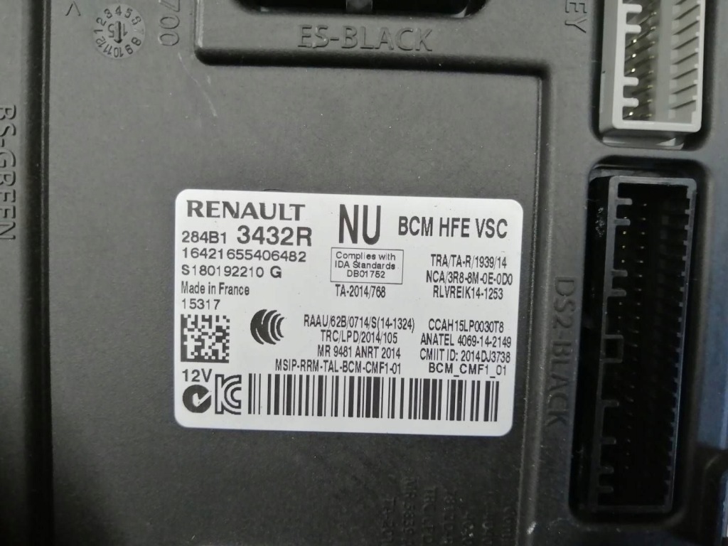 фото №2, Модуль bsi bcm 284b13432r oryg renault kadjar