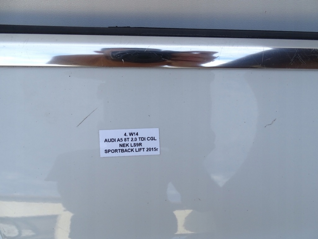 фото №9, Дверь правый перед правое передние ls9r audi a5 8t sportback 07-16r lift