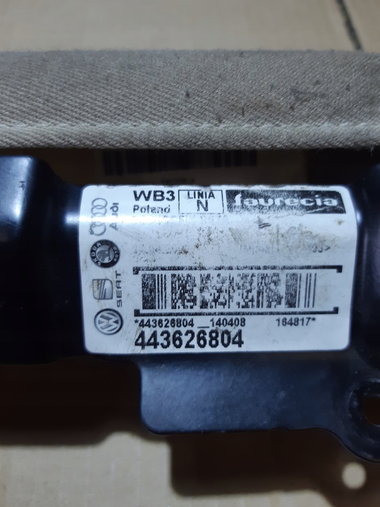 фото №5, Audi a4 b8 a5 8t кронштейн isofix сиденье передний пассажира