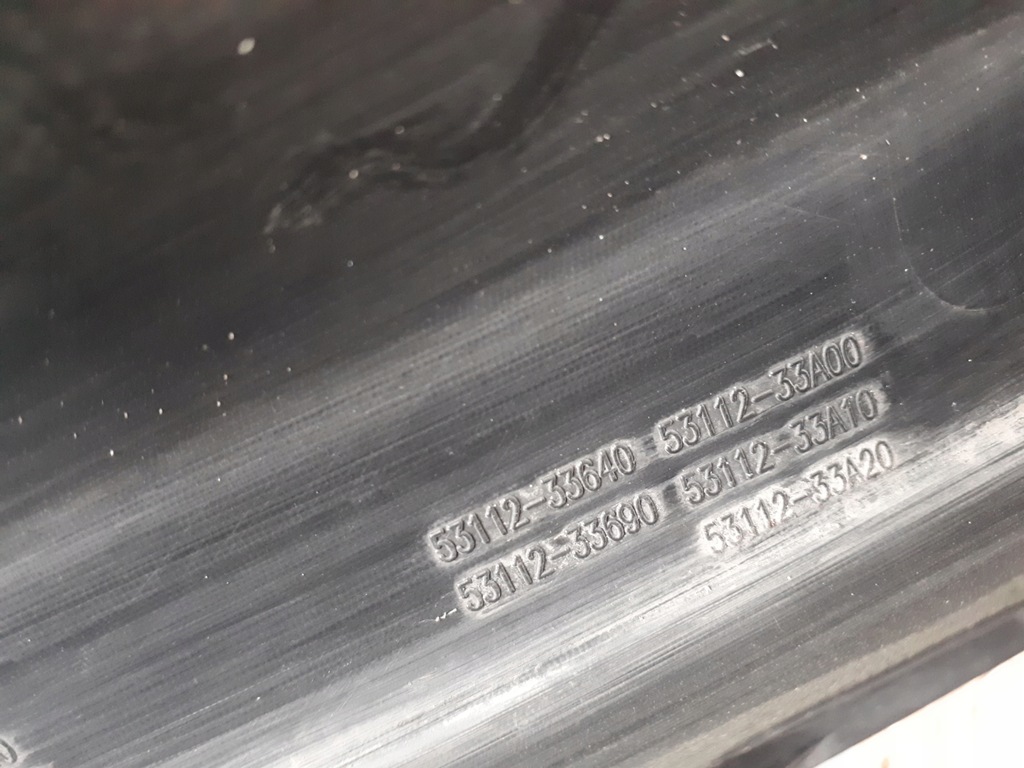 фото №12, Toyota camry lift 21- решётка бампера передний 53102-33350 заглушка