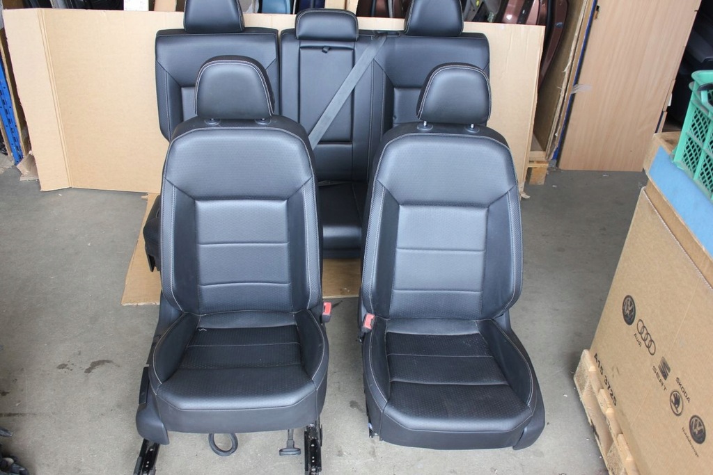 фото №1, Сиденья подогрев память кожа vw atlas cross sport se