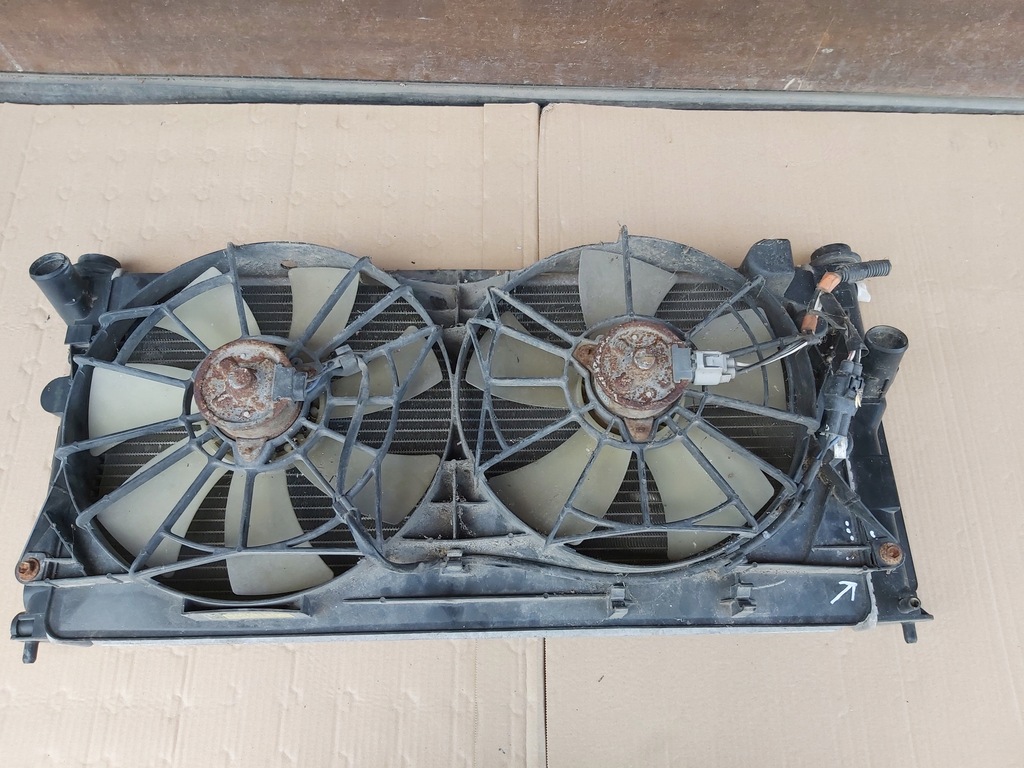 фото №7, Toyota celica vii радиатор wody корпус вентилятор 1,8