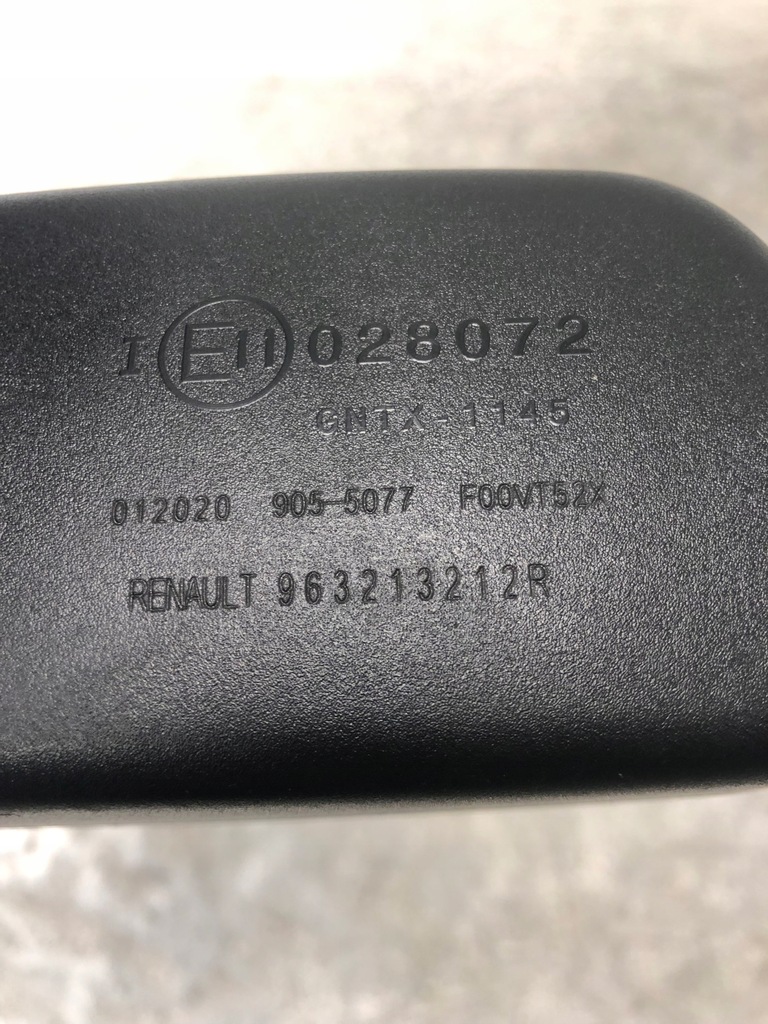 фото №5, Зеркало внутреннее 8 pin renault master iv 963213212r