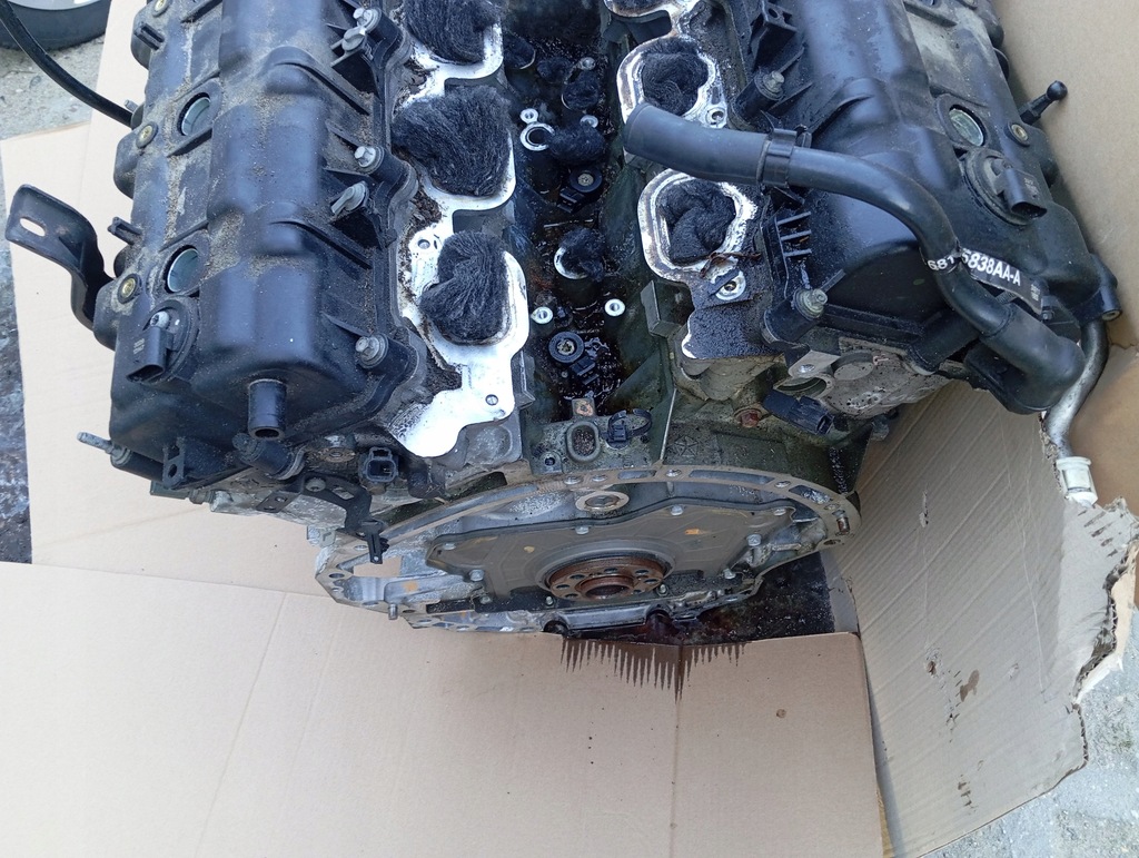 фото №9, Chrysler town country 11- dodge grand caravan 3.6 двигатель исправный pentastar