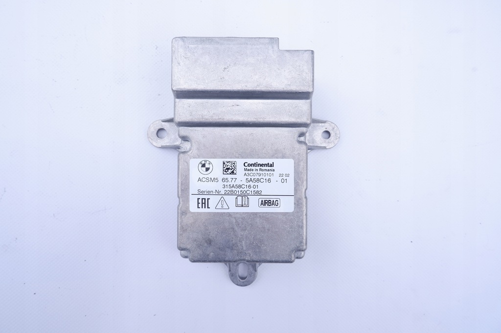 фото №1, Bmw g01 g20 g30 модуль датчик подушка безпеки 5a58c16