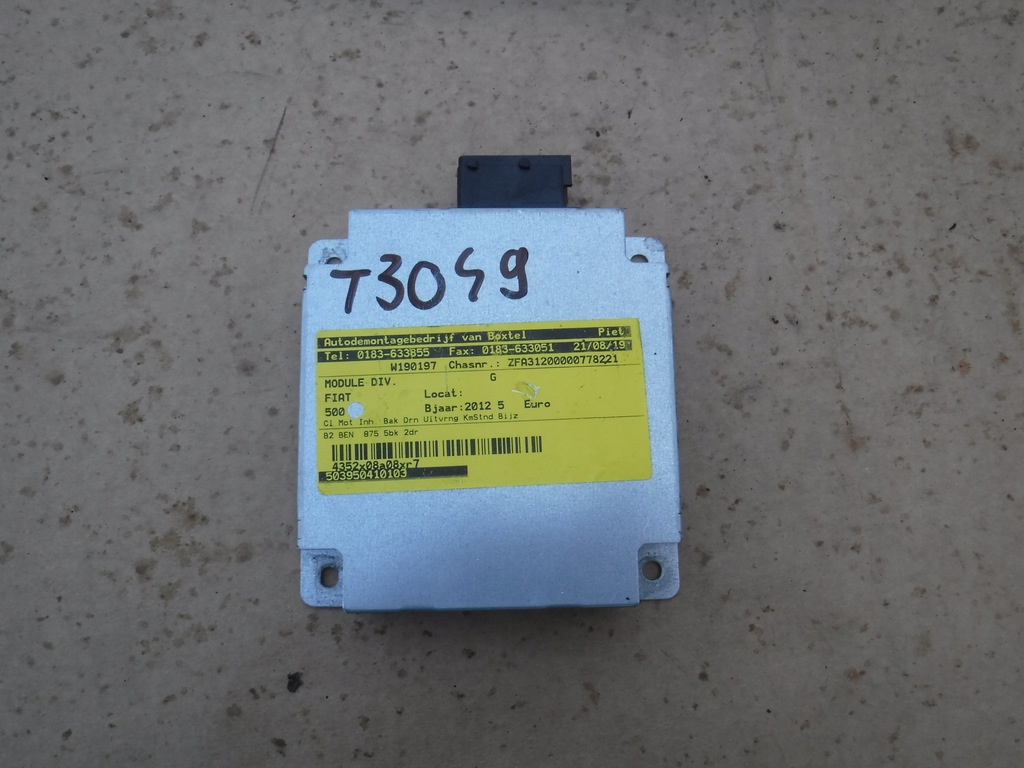 фото №1, Модуль блок управления радио peugeot bipper 503950410103