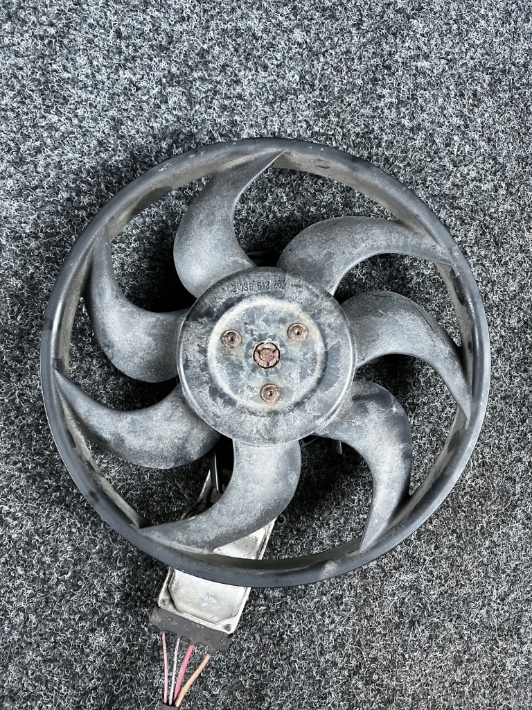 фото №7, Вентилятор радиатора vw touareg 7l 7lo959455c