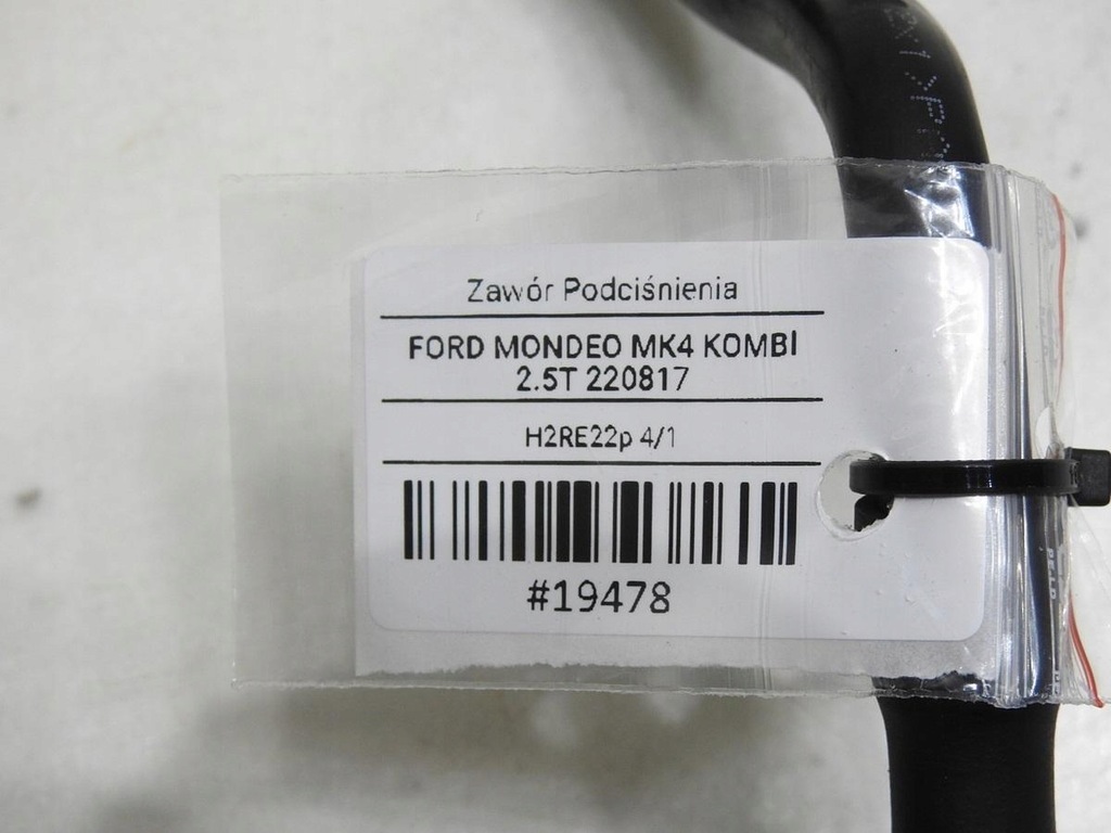 фото №9, Клапан вакууму ford mondeo mk4 2.5 t