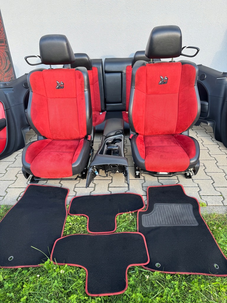 фото №7, Dodge challenger srt сидіння обшивки двері 2015+