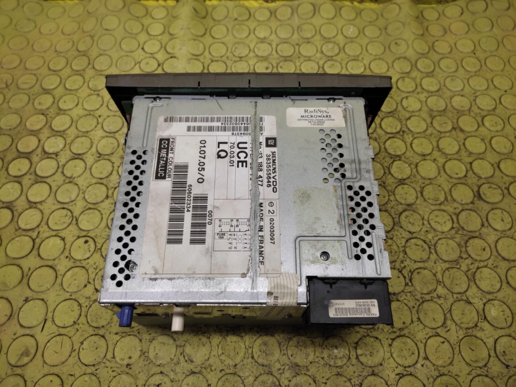 фото №3, Opel signum радіо 13188477