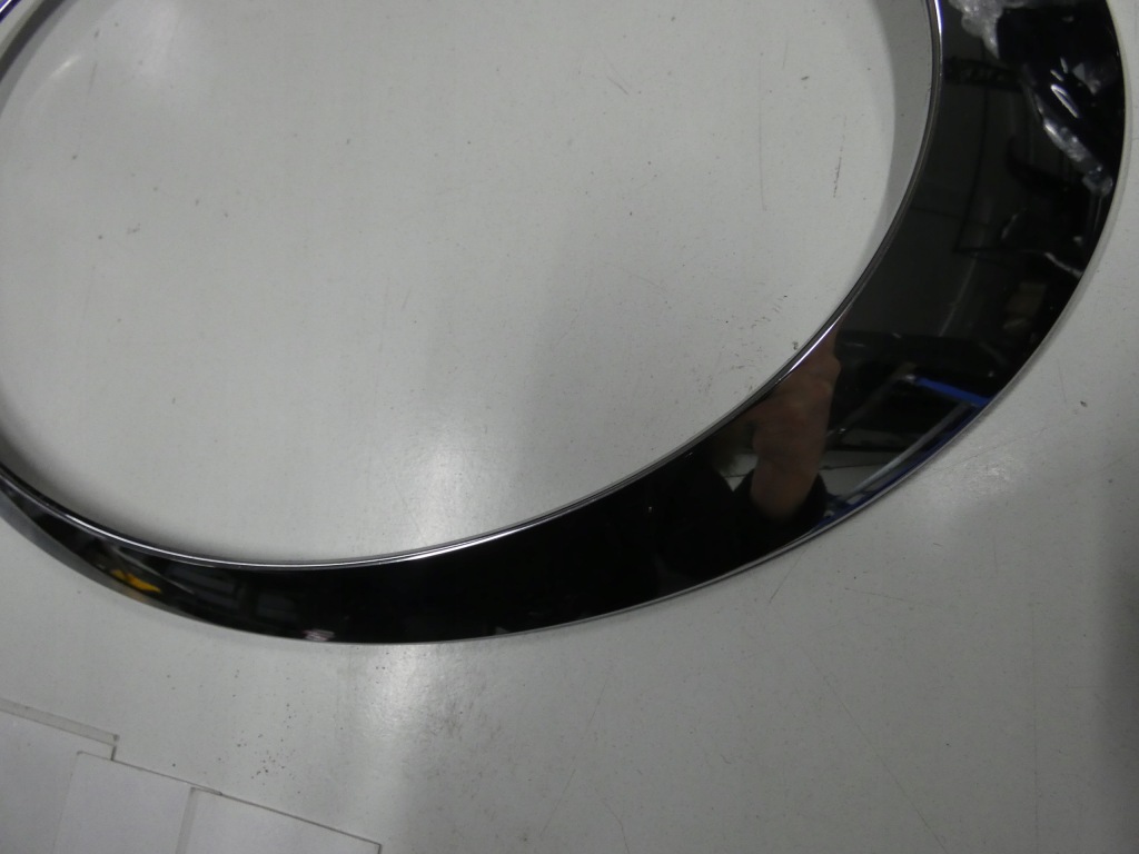 Mini r56 рамка корпус хром лампи правий перед фара 7149906 Зі Шроту