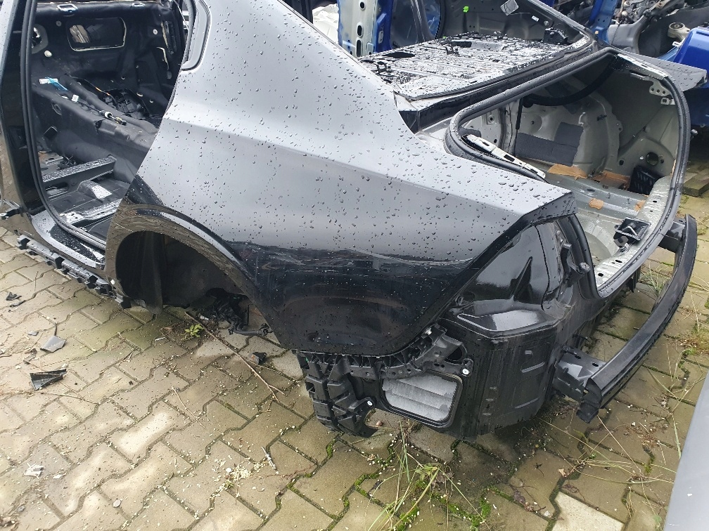 фото №1, Volvo s60 iii 2018- крыло четверть левая pas задняя czarna 019 idealna