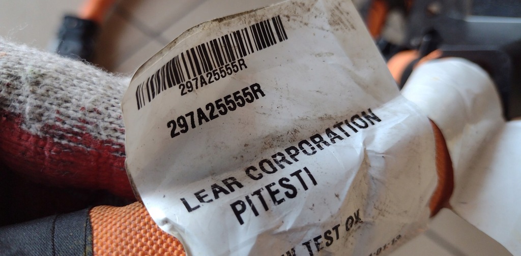 фото №7, Електропроводка шланг акумулятора clio v 297a25555r