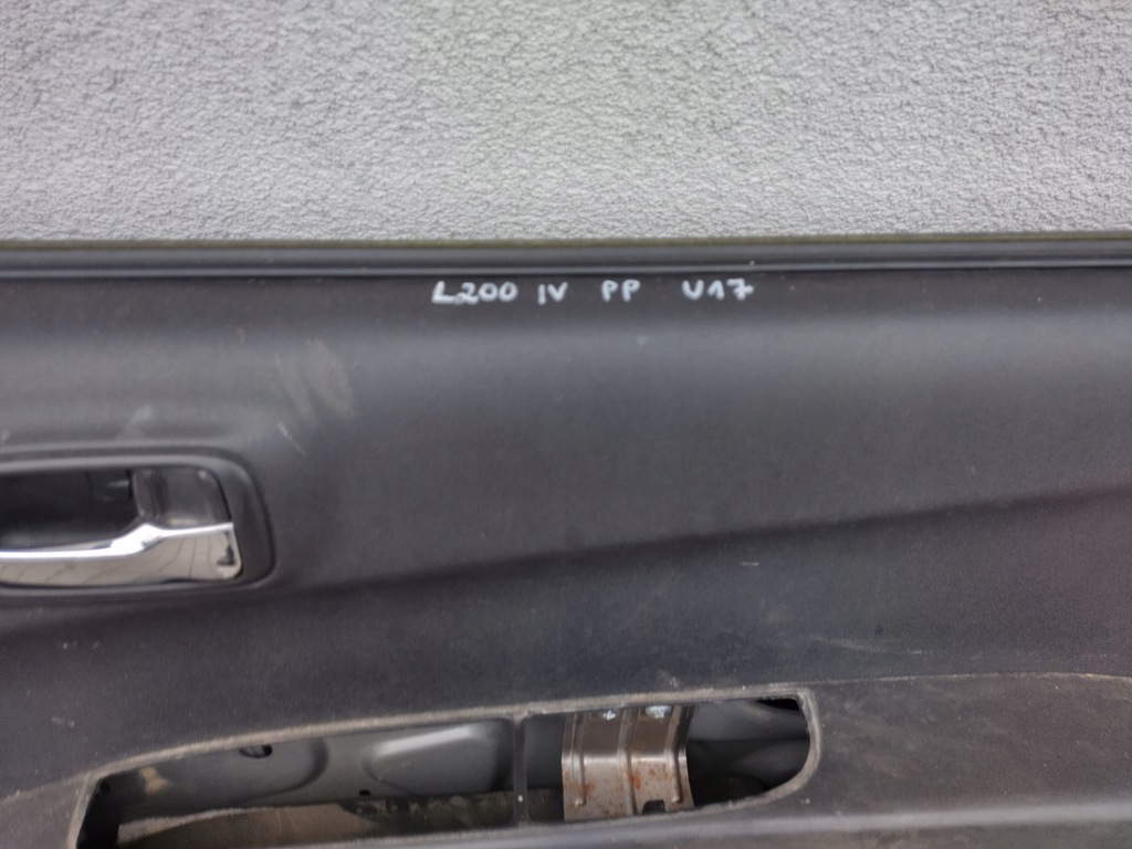 фото №7, Mitsubishi l200 4 iv 06-15 club cab двері праве передні правий перед u17