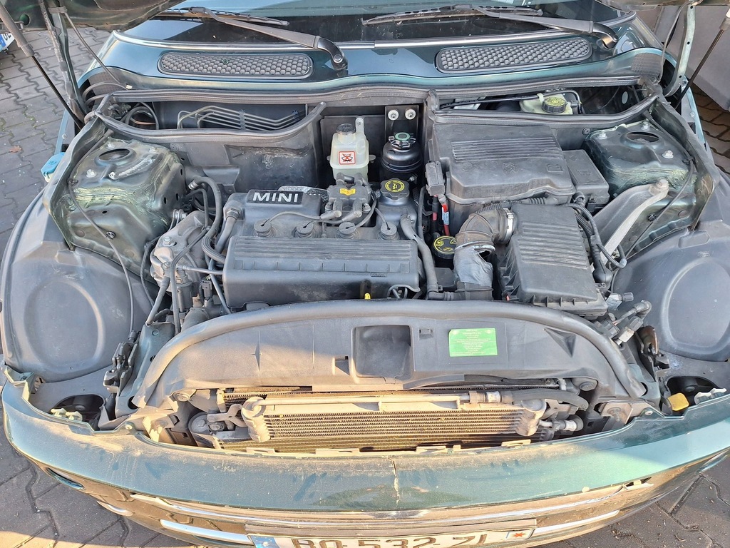 фото №1, Mini one cooper r50 r52 r53 двигатель 1.6 16v w10 b16 a w10b16a 206tys