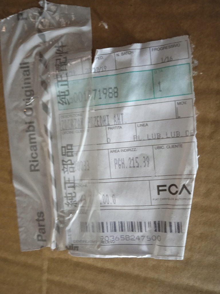 фото №6, Бампер передний оригинал alfa romeo gt sprysk 6001071988 71777509 71736449