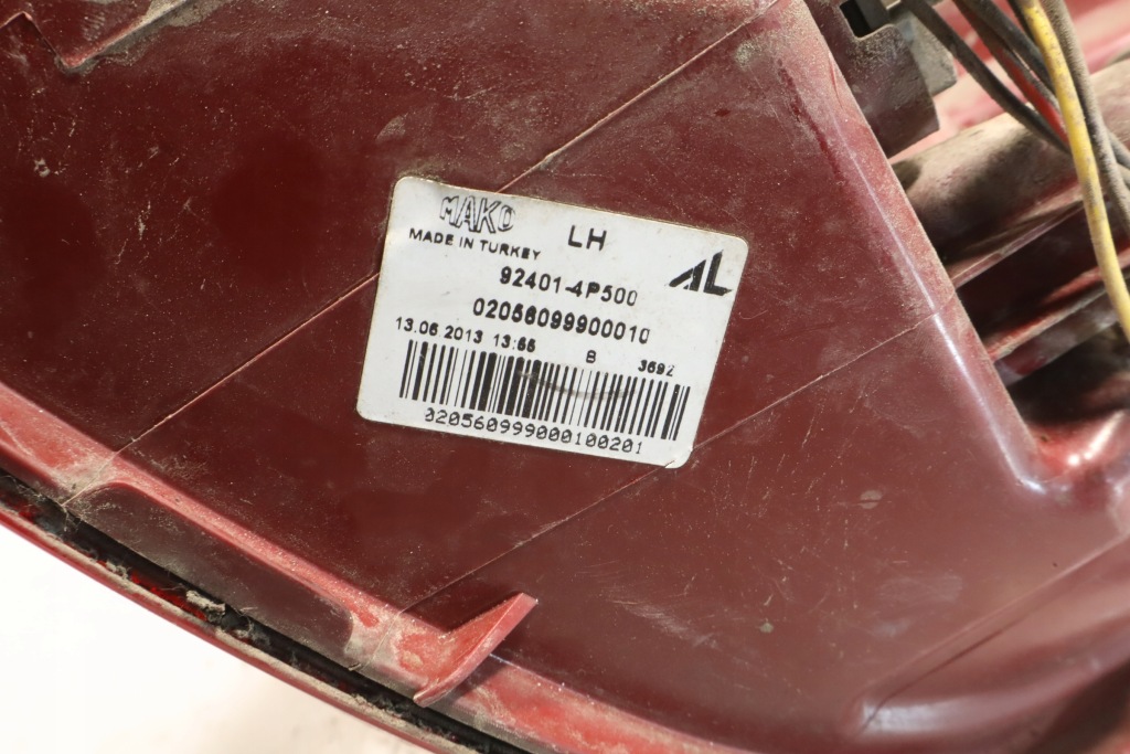 фото №7, Лампа левая задняя hyundai i20 i lift хэтчбек