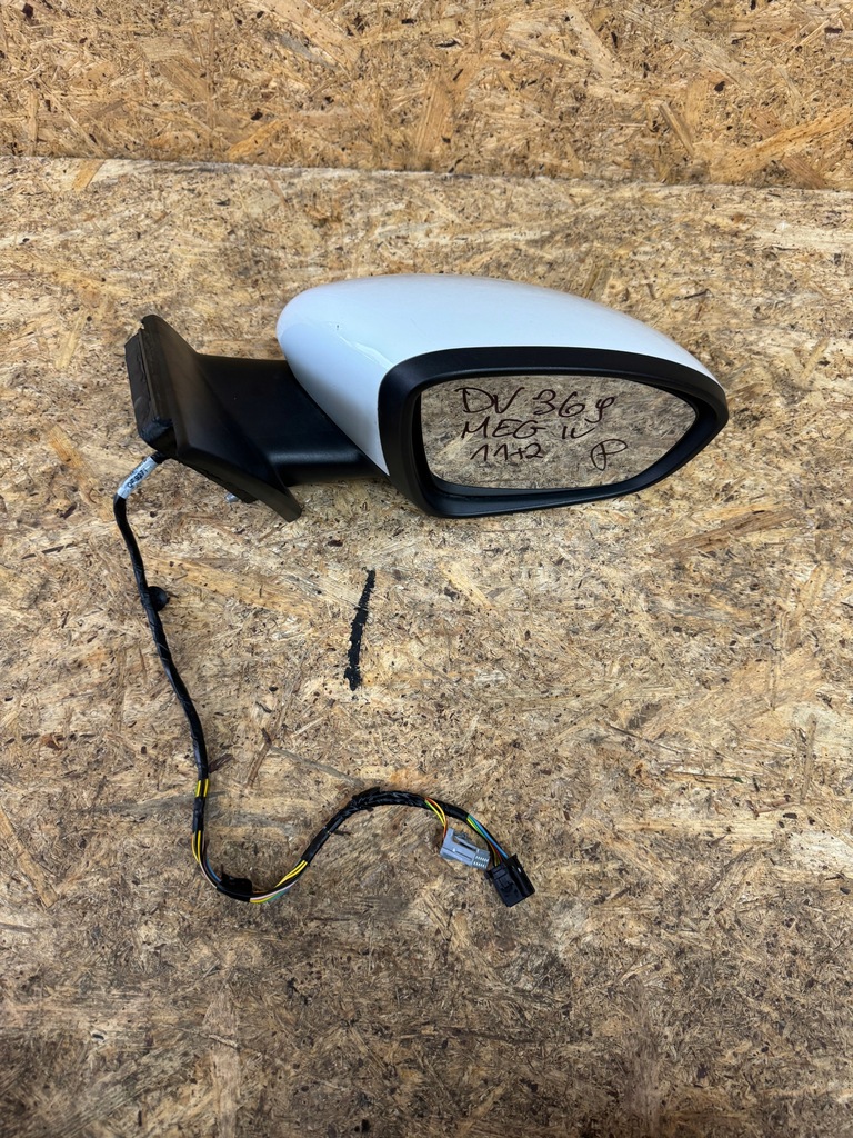 фото №1, Дзеркало праве 11+2 13 pin renault megane iv dv369