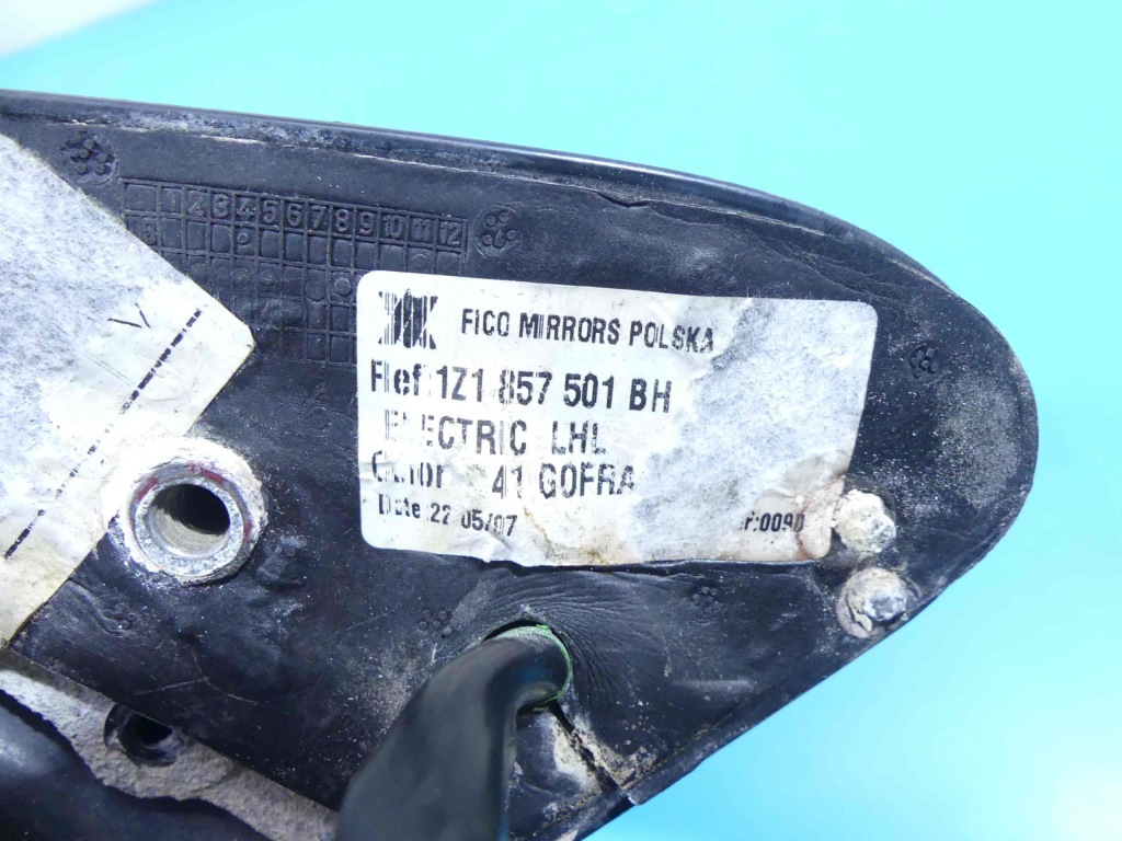 фото №8, Дзеркало ліва 6pin skoda octavia ii europa kombi