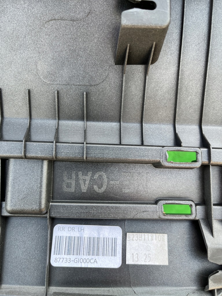 фото №12, Hyundai ioniq v 5 21- молдинг дверь левый задняя 87731gi100ca