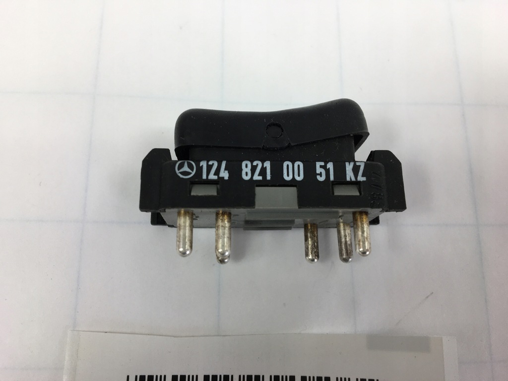 фото №7, Кнопка омивач двірники задньої mercedes w124 s124 kombi 1248210051