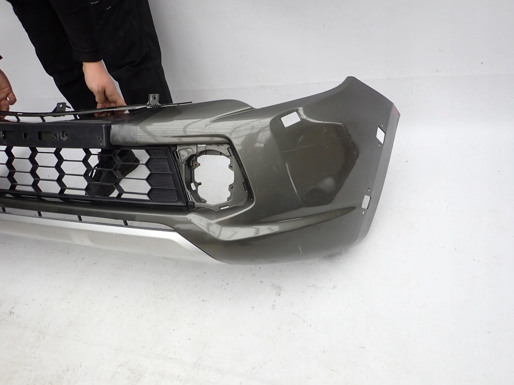 фото №10, Mitsubishi l-200 15- бампер перед передний spr