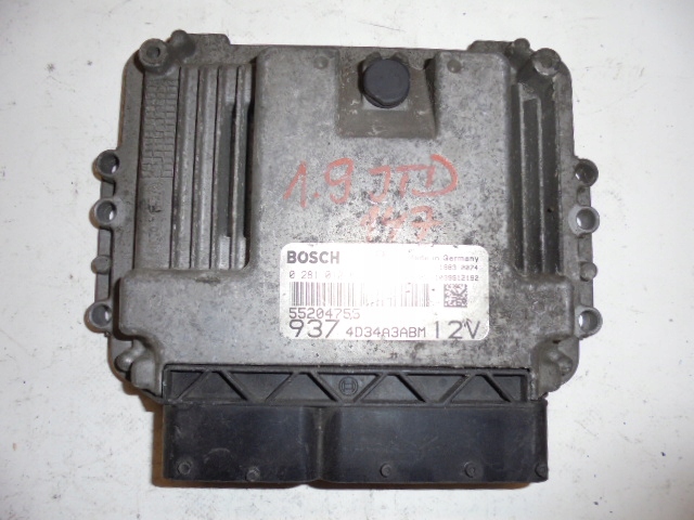 фото №1, Бортовой компьютер двигателя alfa romeo 147 55204755