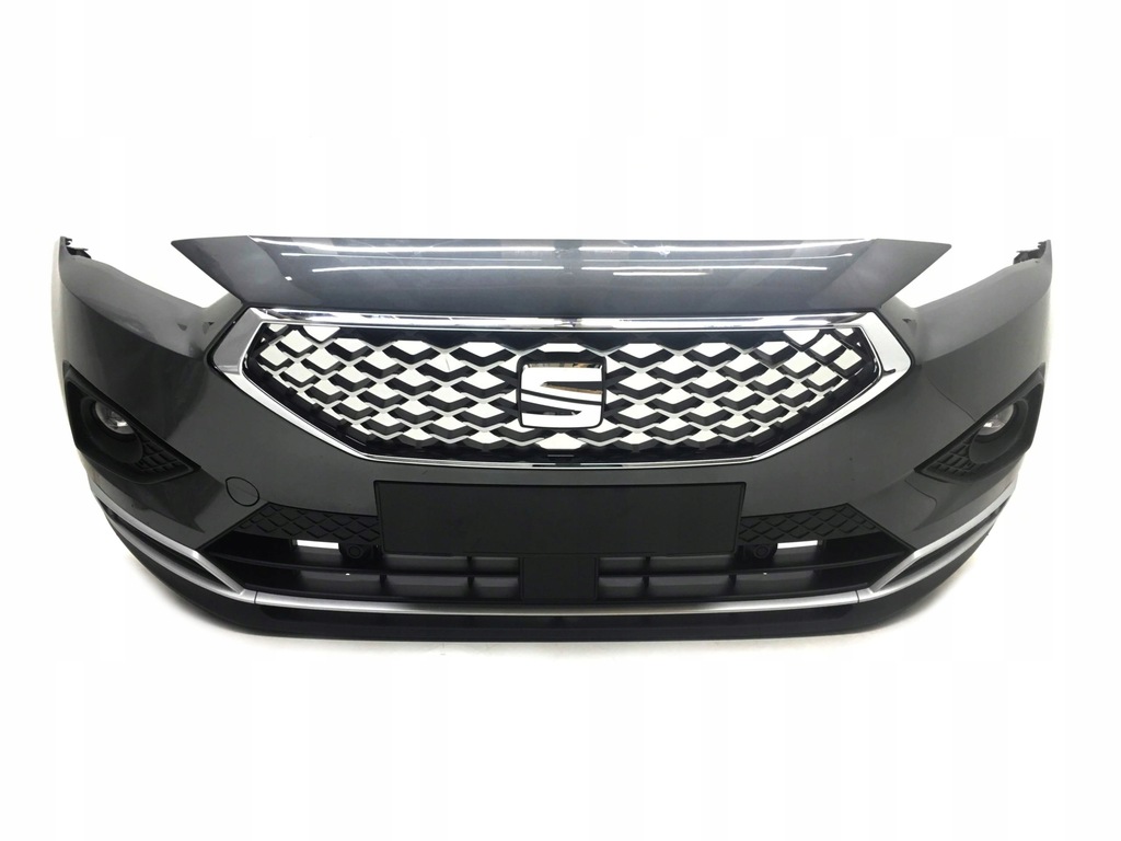 фото №1, Seat tarraco lr7h бампер перед 6xpdc радар хром