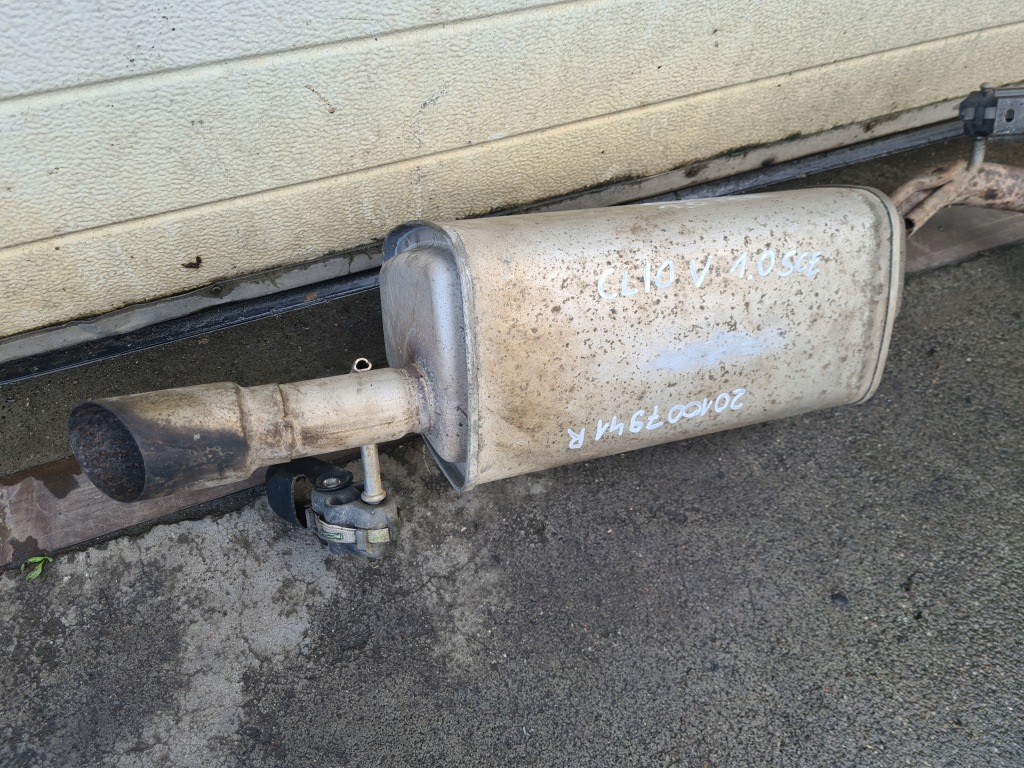 фото №3, Renault clio v 1.0 sce труба выхлопная гаситель 201007941r