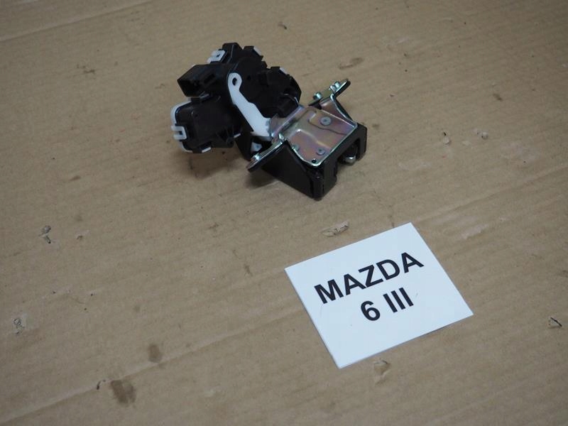 фото №3, Замок крышки задний mazda 6 iiii gj 4 pin