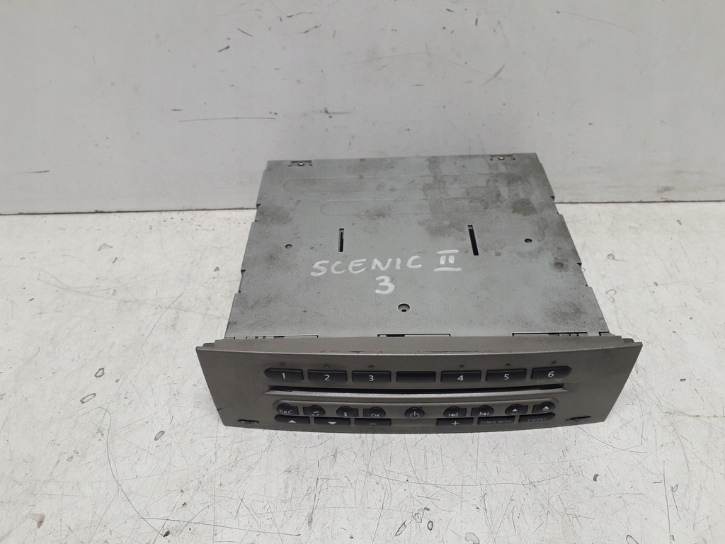 фото №3, Renault grand scenic 2 ii 03- радіо радіопрогравач cd 8200300863a
