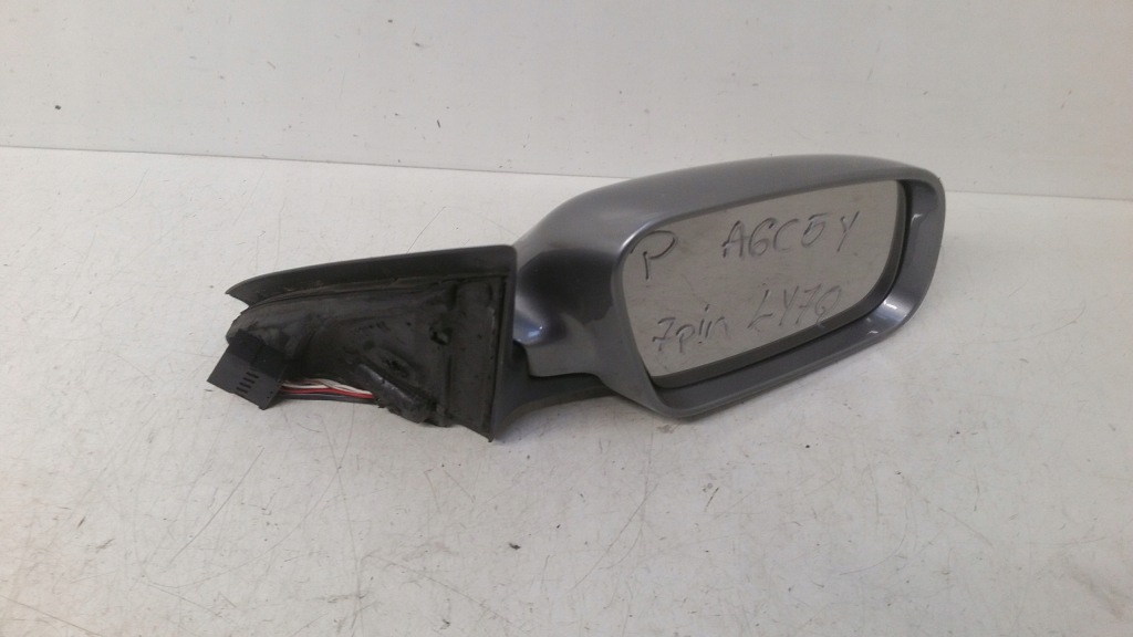 фото №1, Зеркало правое 7 pin ly7q audi a6 c5