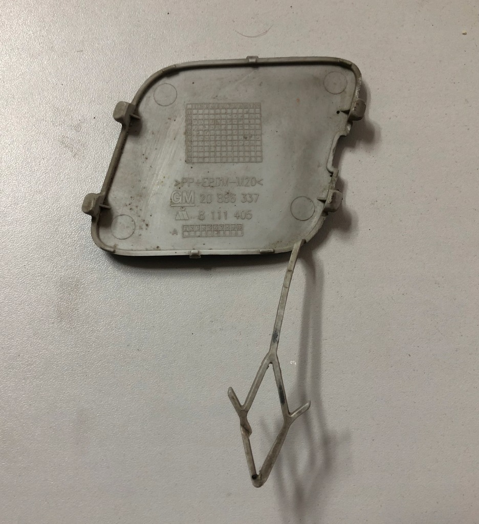 фото №4, Insignia b 2017- заглушка фаркоп бампера задняя 20886337