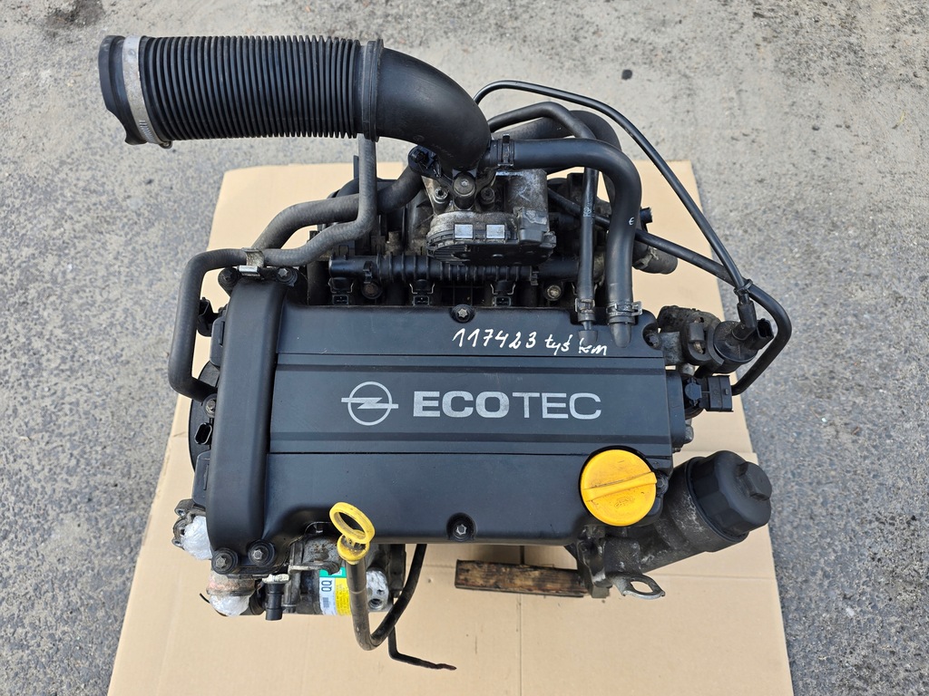 фото №9, Двигун комплект opel corsa astra agila a tigra b 1.2 16v z12xe 117 tyś km