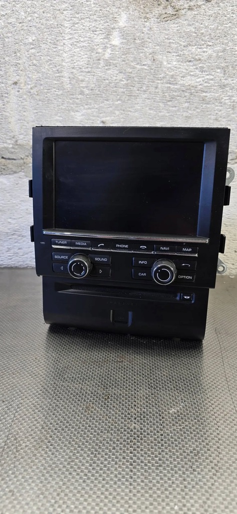 фото №1, Porsche macan s 3.0 tdi панель радиопроигрыватель cd/dvd/gps 95b03597001