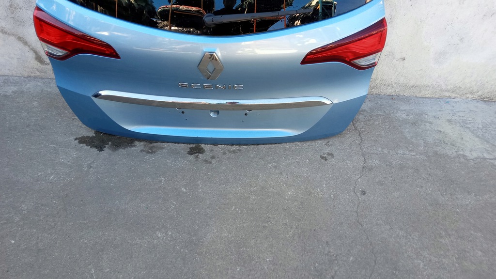 фото №13, Renault scenic iv 16- крышка багажника задняя задняя багажника