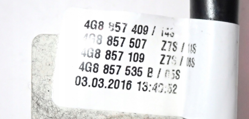 фото №9, Зеркало наружное левая 6 pin lz7s audi a7 4g8 4g