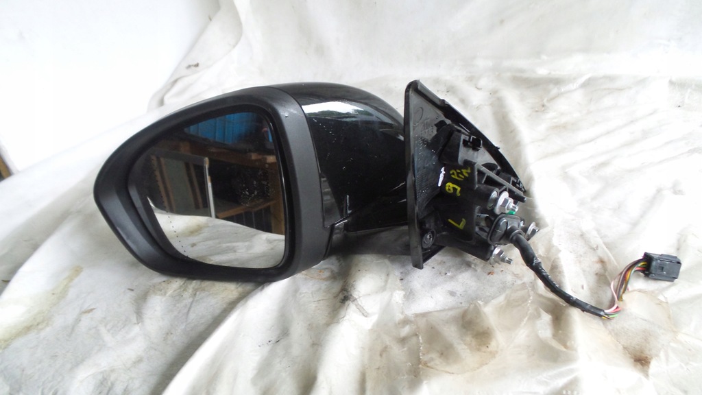 фото №11, Дзеркало ліва зовнішнє renault talisman lift чорні 2021 дзеркало 9 pin