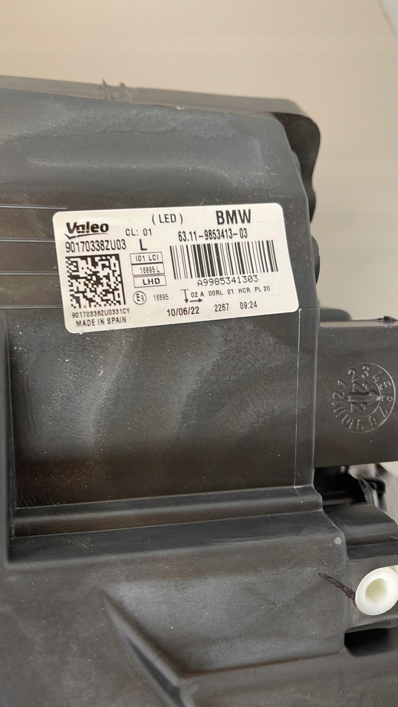 фото №6, Лампы левая правая bmw i3 lci lift full led nowe