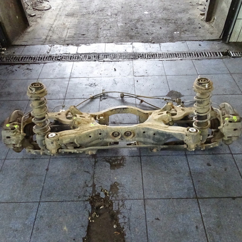 фото №4, Subaru outback iv oś задняя балка подвеска