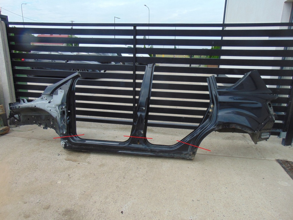 фото №3, Порог блок двигателя левый ford kuga mk1