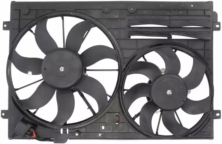фото №15, Nrf вентилятор радиатора l/p с корпус audi a1 a3 seat altea altea xl