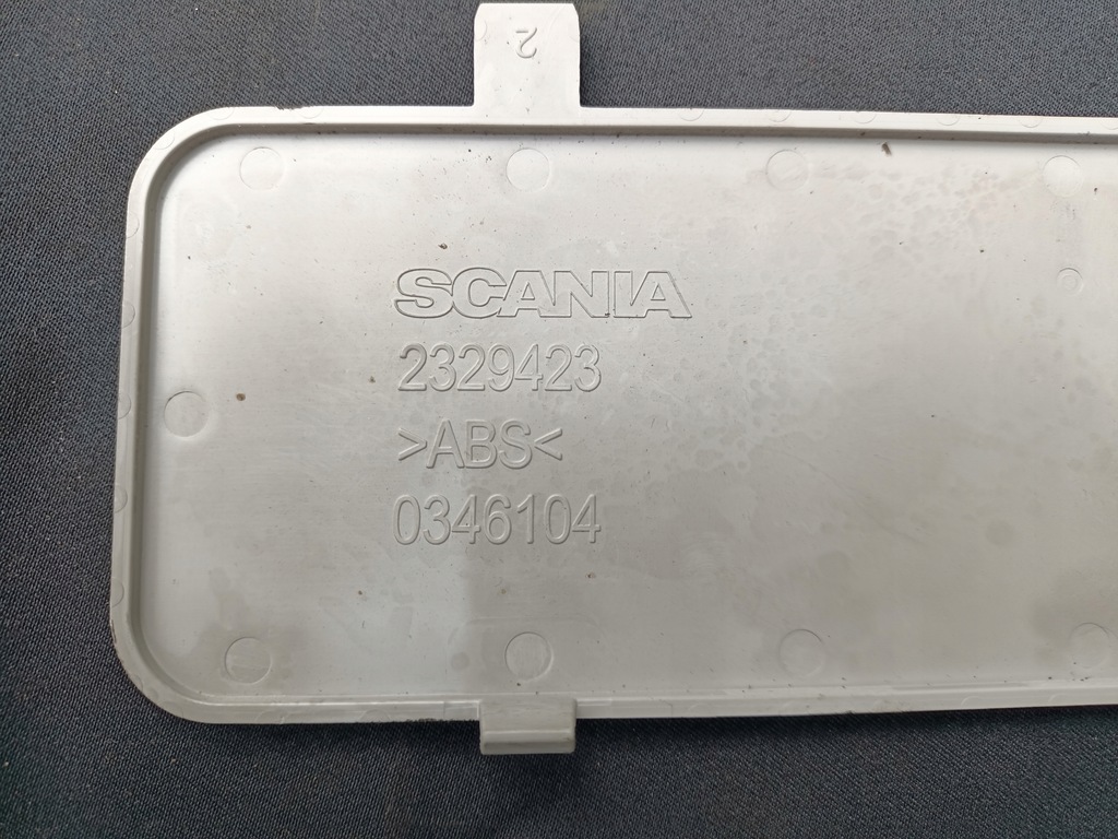 фото №2, Porywa заглушка бардачка scania r s 2329423